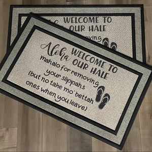 Custom doormats